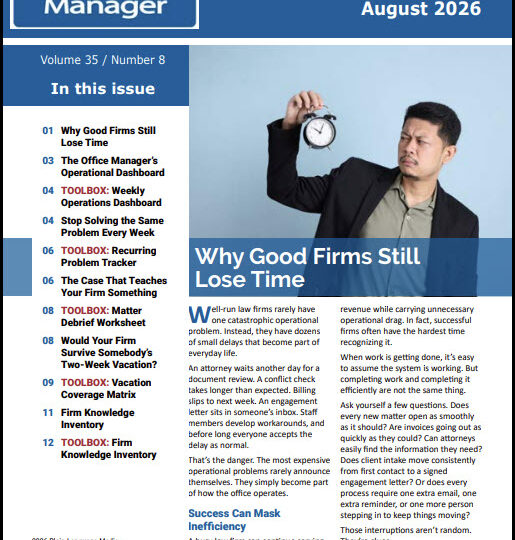 Law Office Manager Premium Membership - 1 Year